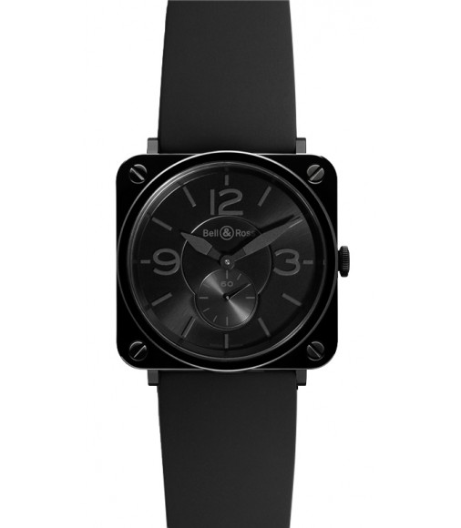 Bell & Ross Ceramic Quartz 39mm Ladies  Watch Replica BR S BLACK CERAMIC PHANTOM